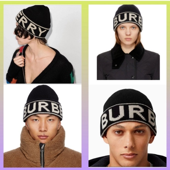 Burberry unisex beanie hat - Picture 1 of 13